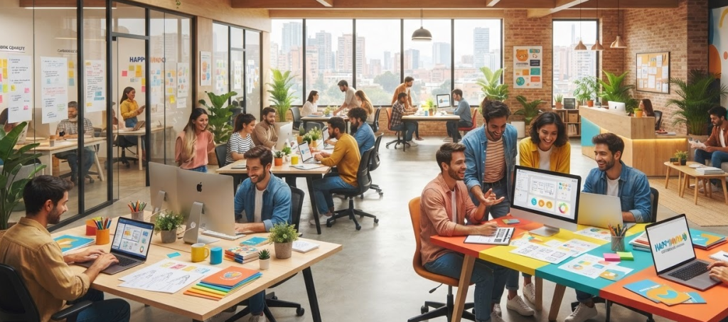 Contacto | Agencia de Publicidad en Bogotá y Barranquilla - Happymundo